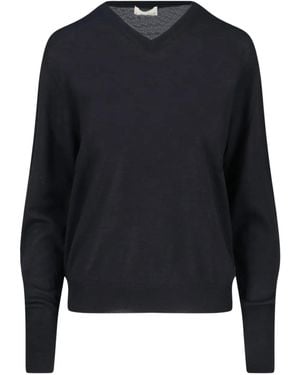 Ma'ry'ya V-Neck Jumper - Blue
