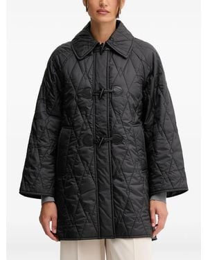 Barbour Quilted Toggle Jacket - Black