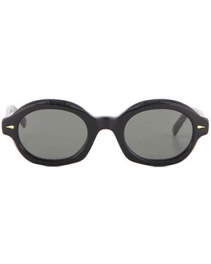 Retrosuperfuture Oval-Frame Sunglasses - Grey