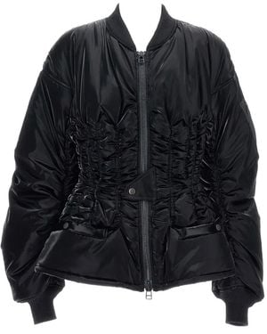 Junya Watanabe Comme Des Garçons Diamond-Concertina Jacket - Black