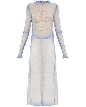 DIESEL Dress 'D-Anila' - White