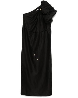Aje. Cira Midi Dress - Black