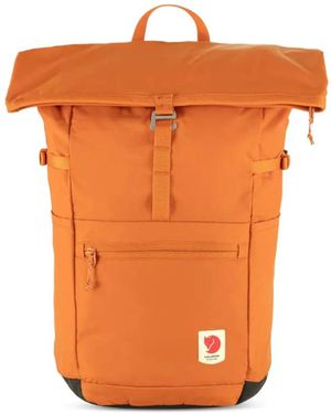 Fjallraven 24 High Coast Roll-Top Backpack - Orange