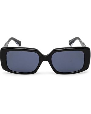 Vivienne Westwood Rectangle-Frame Sunglasses - Blue