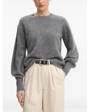 AllSaints Jersey De Manga Farol - Gris