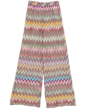 Missoni Zig Zag Pants - White