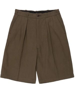 TAIGA TAKAHASHI Lot.215 Tailored Shorts - Brown