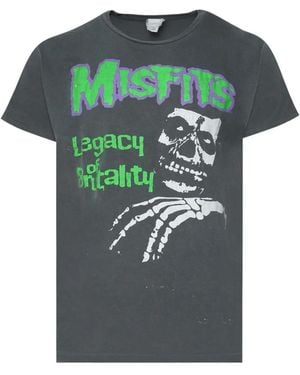 MadeWorn The Misfits Graphic-Print T-Shirt - Green