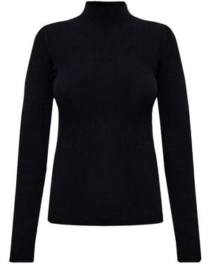 MM6 by Maison Martin Margiela Turtleneck Jumper - Black