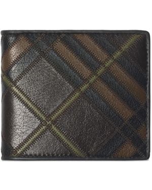 Burberry Checked Cardholder - Black