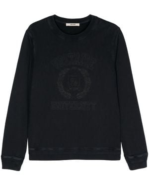 Zadig & Voltaire Sudadera Stony con logo estampado - Negro