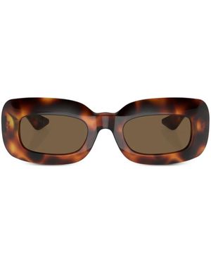 Oliver Peoples X Khaite 1966c スクエア サングラス - ブラウン