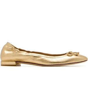 Stuart Weitzman Bria Ballet Flat - Natural