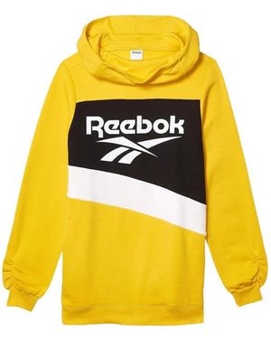 Reebok Hooded Mini Dress - Yellow