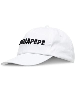 Patrizia Pepe Logo-Detail Baseball Cap - White