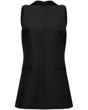 MM6 by Maison Margiela Sleeveless Mini Dress - Black