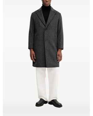 Guess Sinlgle-Breasted Coat - Black