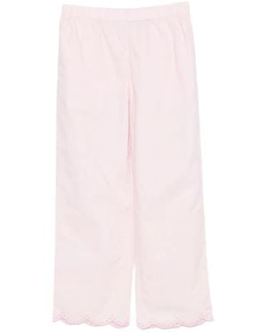 Stine Goya Scalloped-Edge Pants - Pink