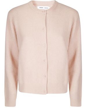 Samsøe & Samsøe Crew-neck cardigan - Pink