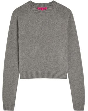 The Elder Statesman Crew-neck Cashmere Jumper - Grey