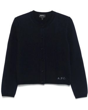 A.P.C. Mila Cardigan - Blue