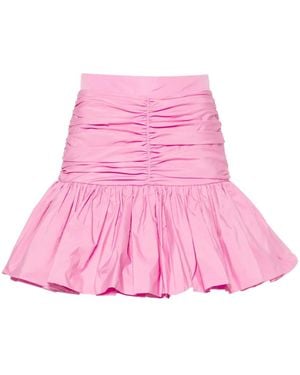 Patou Minijupe À Volants - Rose