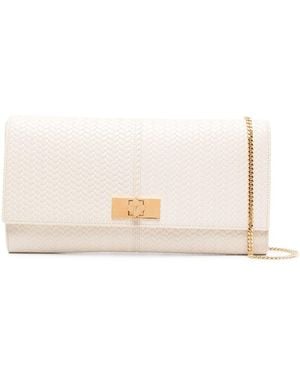 Giuseppe Zanotti Montserrat Clutch Bag - Natural