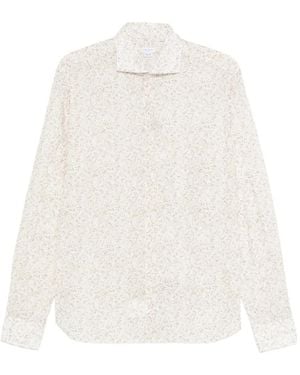 Orian Floral Shirt - White