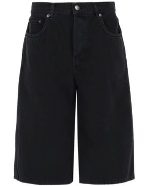 Haikure Short En Jean New Becky À Coupe Ample - Black