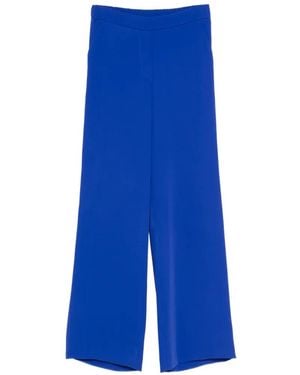 P.A.R.O.S.H. ワイド イージーパンツ - ブルー