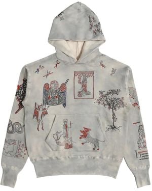Samuel Zelig Medieval Hoodie - Grey