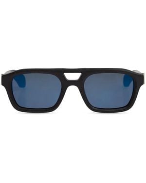 McQueen Occhiali Da Sole Squadrati - Blu