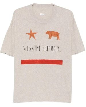 Visvim Jumbo Republic T-Shirt - White