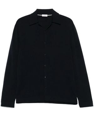Agnona Chemise En Soie Mélangée - Noir