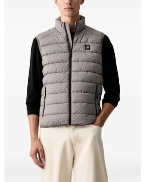 Marc O' Polo Quilted Gilet - Grey