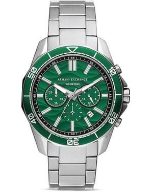 ARMANI EXCHANGE Con Quadrante Rotondo 44Mm - Verde