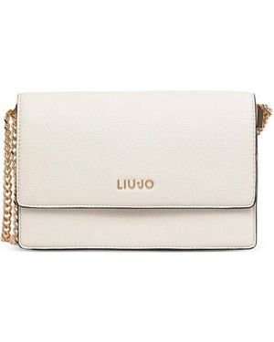 Liu Jo Bolso Satchel Con Cadena - Neutro