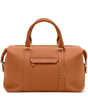 Maison De Sabre Leather Duffle Bag - Brown