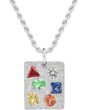 Bleue Burnham Cottage Rose Garden Pendant - White