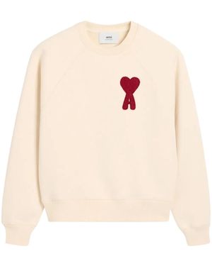 Ami Paris Ami De Coeur スウェットシャツ - ホワイト