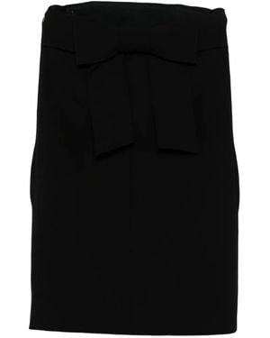 Moschino Bow-Detail Dress - Black