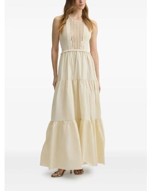 Liu Jo Cotton Maxi Dress - Natural