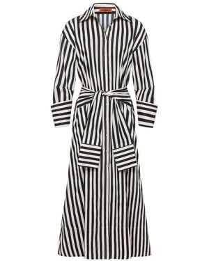 Simon Miller Inna Striped Maxi Dress - White