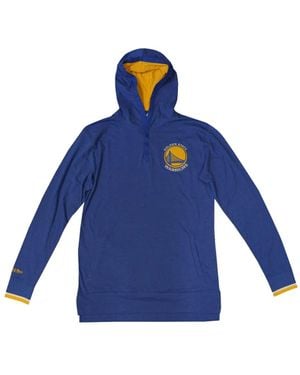 Mitchell & Ness Golden State Warriors "Seal The Win" Hoodie - Blue