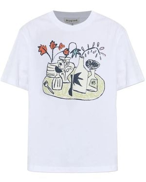 Munthe T-Shirt Imprimé - White