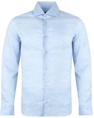 Moorer Long-Sleeve Shirt - Blue