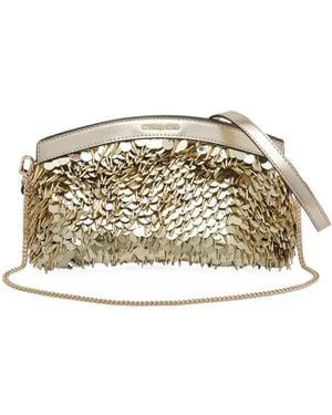 MICHAEL Michael Kors Athena Small Metallic Sequin Embellished Convertible Clutch