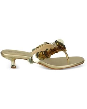 MICHAEL Michael Kors Loretta Sandals - Metallic