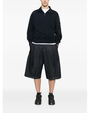 C.P. Company Half-Zip Sweatshirt - Black