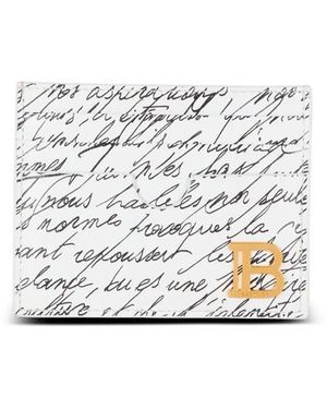 Balmain B-buzz Love Letter カードケース - ホワイト